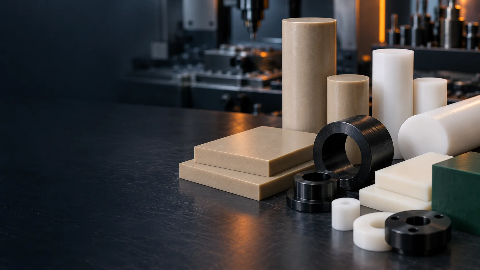 AI-generated engineering plastics material library