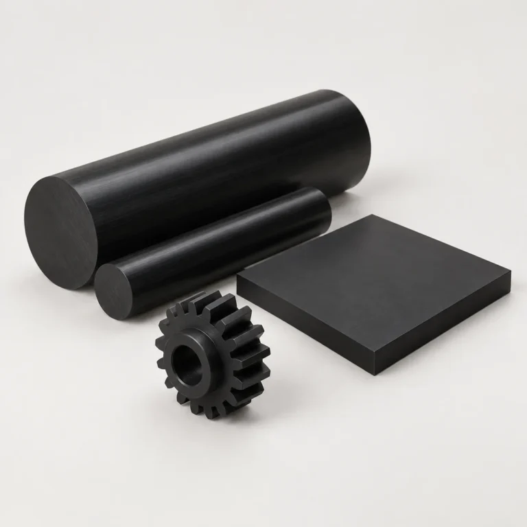 AI-generated POM / Acetal engineering plastic stock illustration